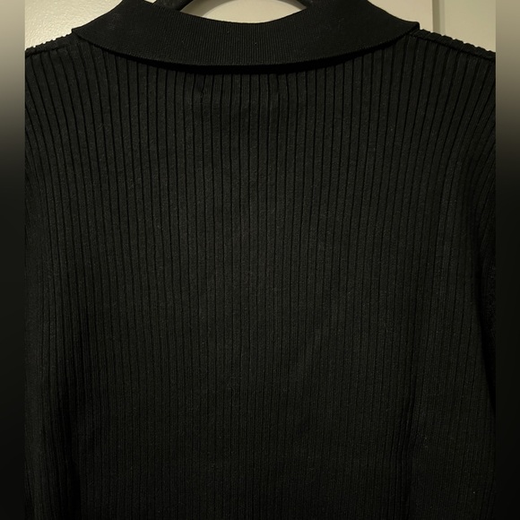 Brunette The Label ribbed knitt polo size xs/s - Picture 4 of 5